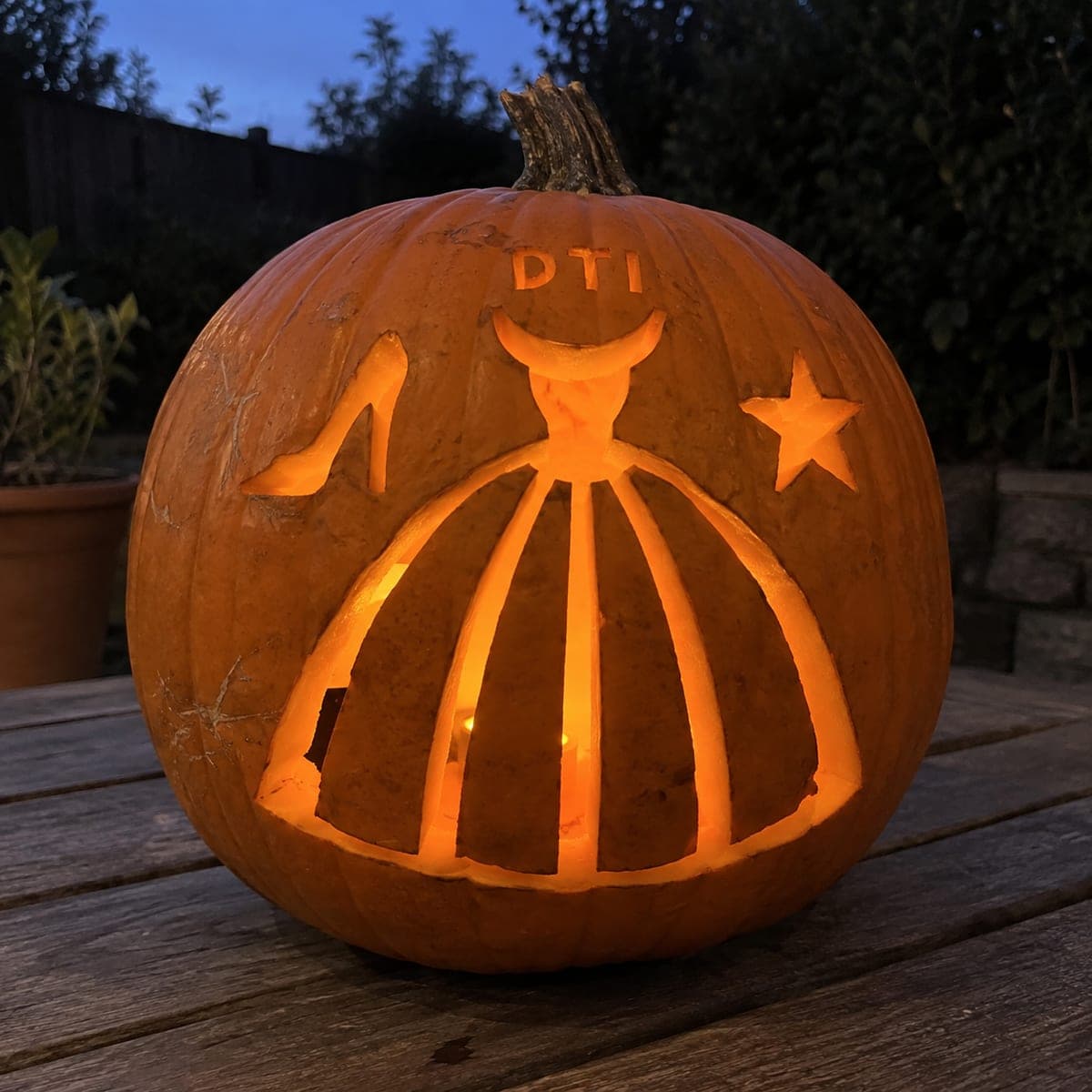 Dress to Impress Pleated Skirt Pumpkin on Natural Rind