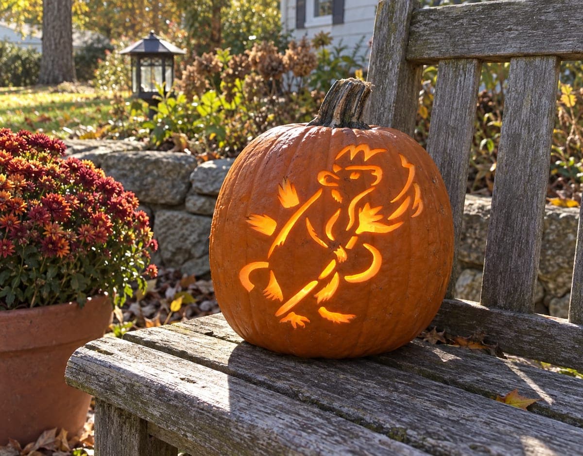 Dancing Rat With a Long Snout Pumpkin