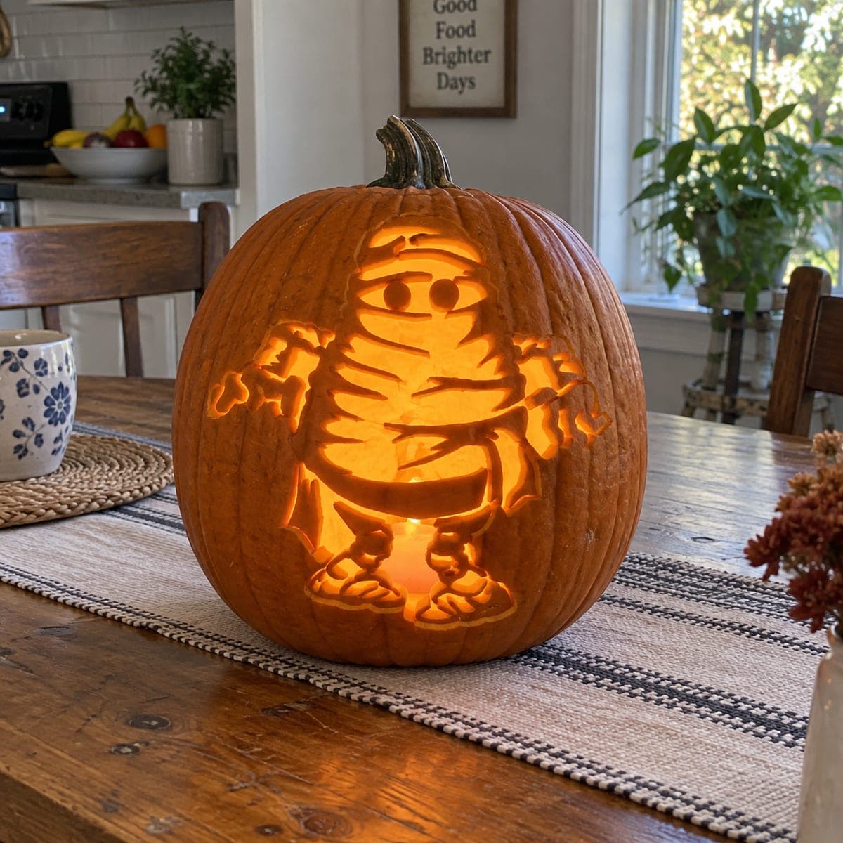 Little Walking Bandage Mummy Pumpkin — process shot 2 of 2