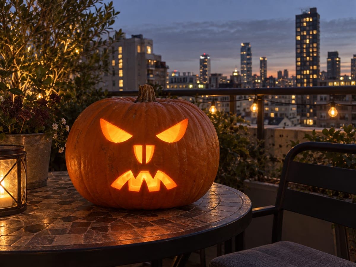 Small Angry Zigzag-Mouth Pumpkin