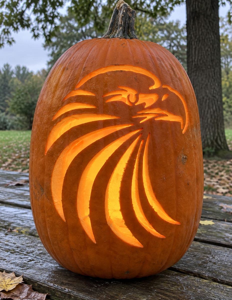 Sweeping Eagle Head Pumpkin