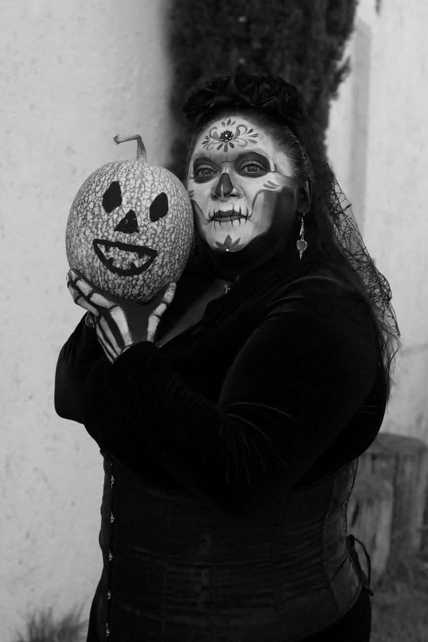 Catrina and her calabaza