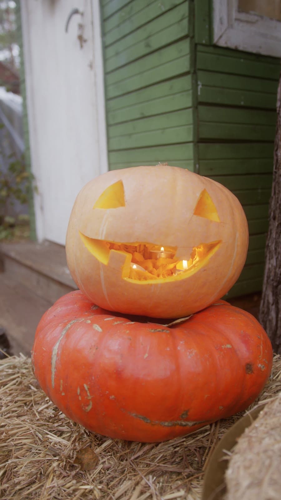 Halloween Jack o lantern Face pumpkin carving
