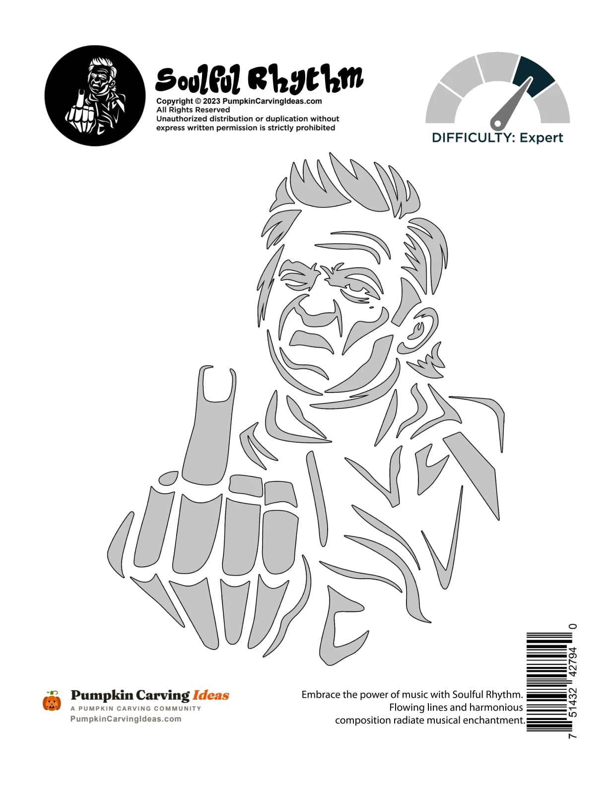 The Defiant Rebel printable pattern