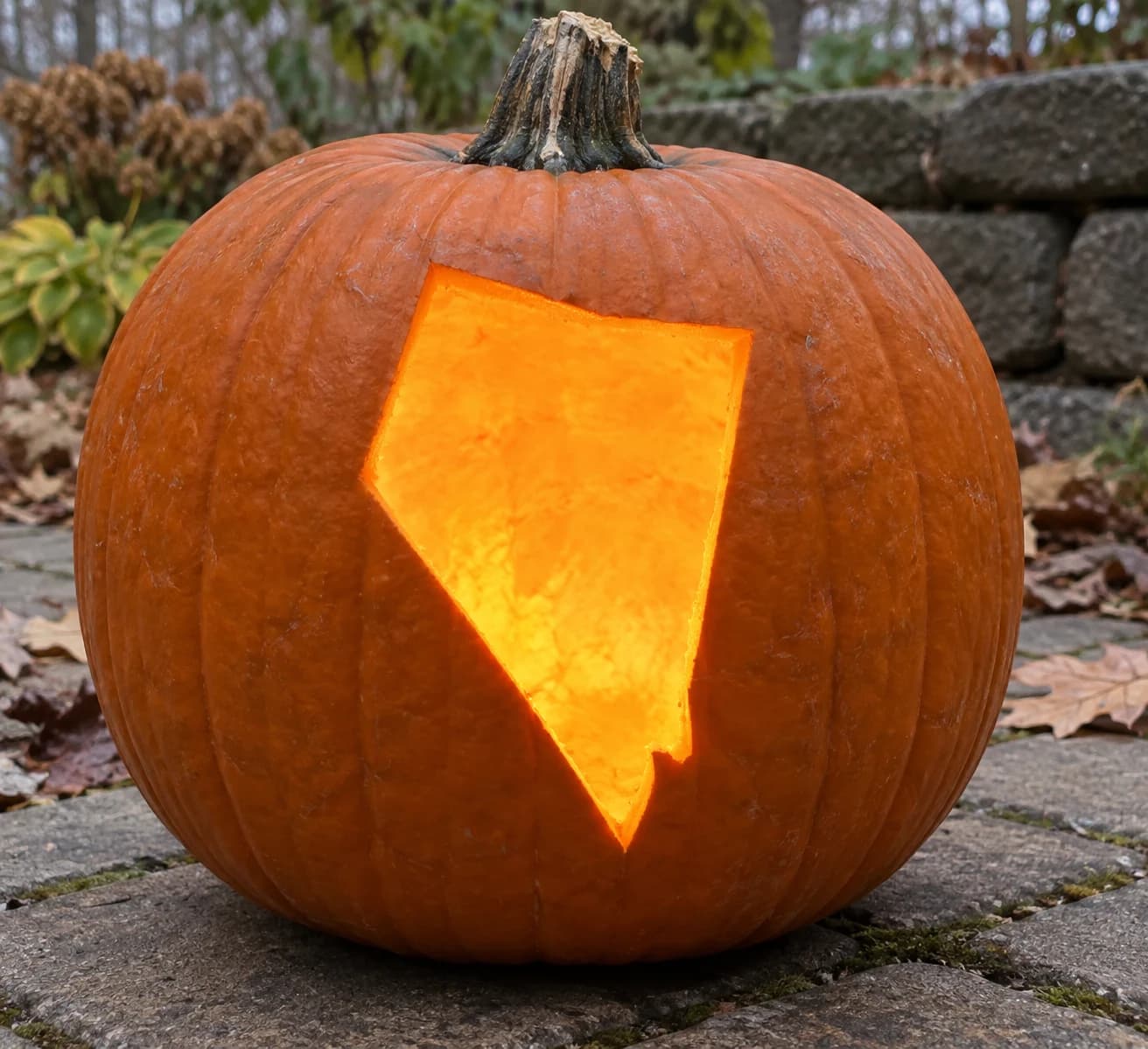 Nevada Pumpkin Stencil