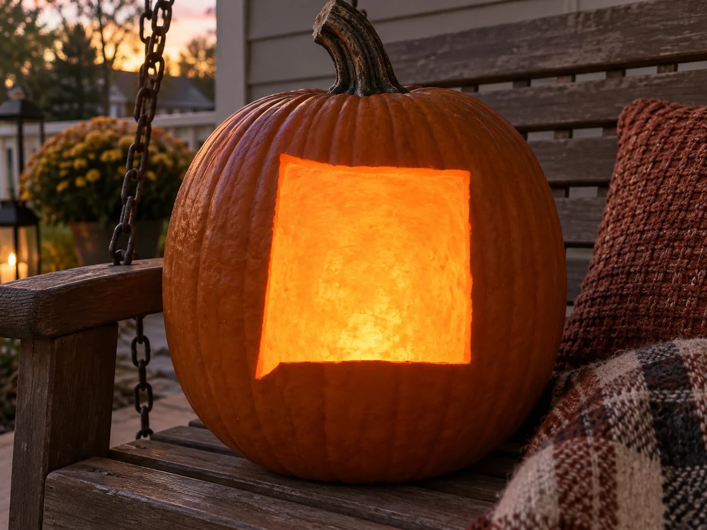 New Mexico Pumpkin Stencil