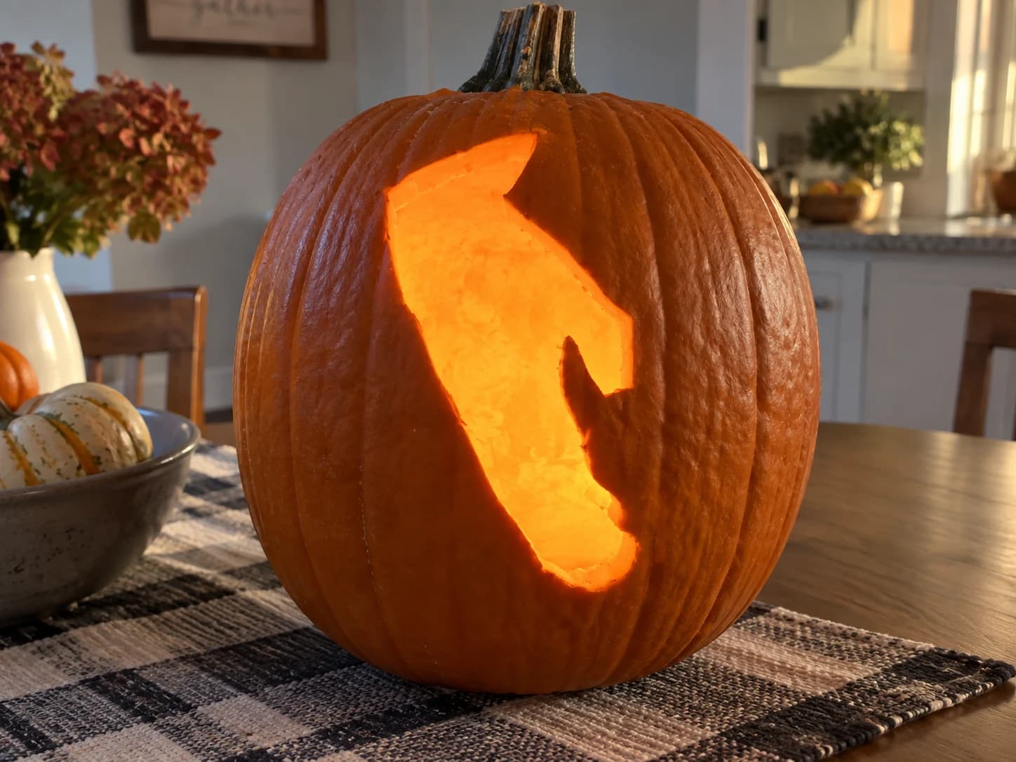 Rhode Island Pumpkin Stencil pumpkin carving stencil