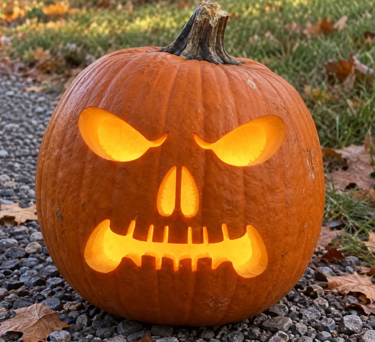 Skull Pumpkin Stencil pumpkin carving stencil