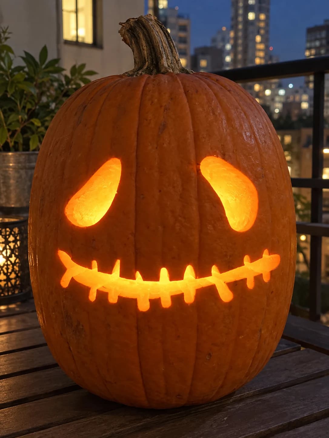 Jack Skellington Pumpkin Stencil pumpkin carving stencil