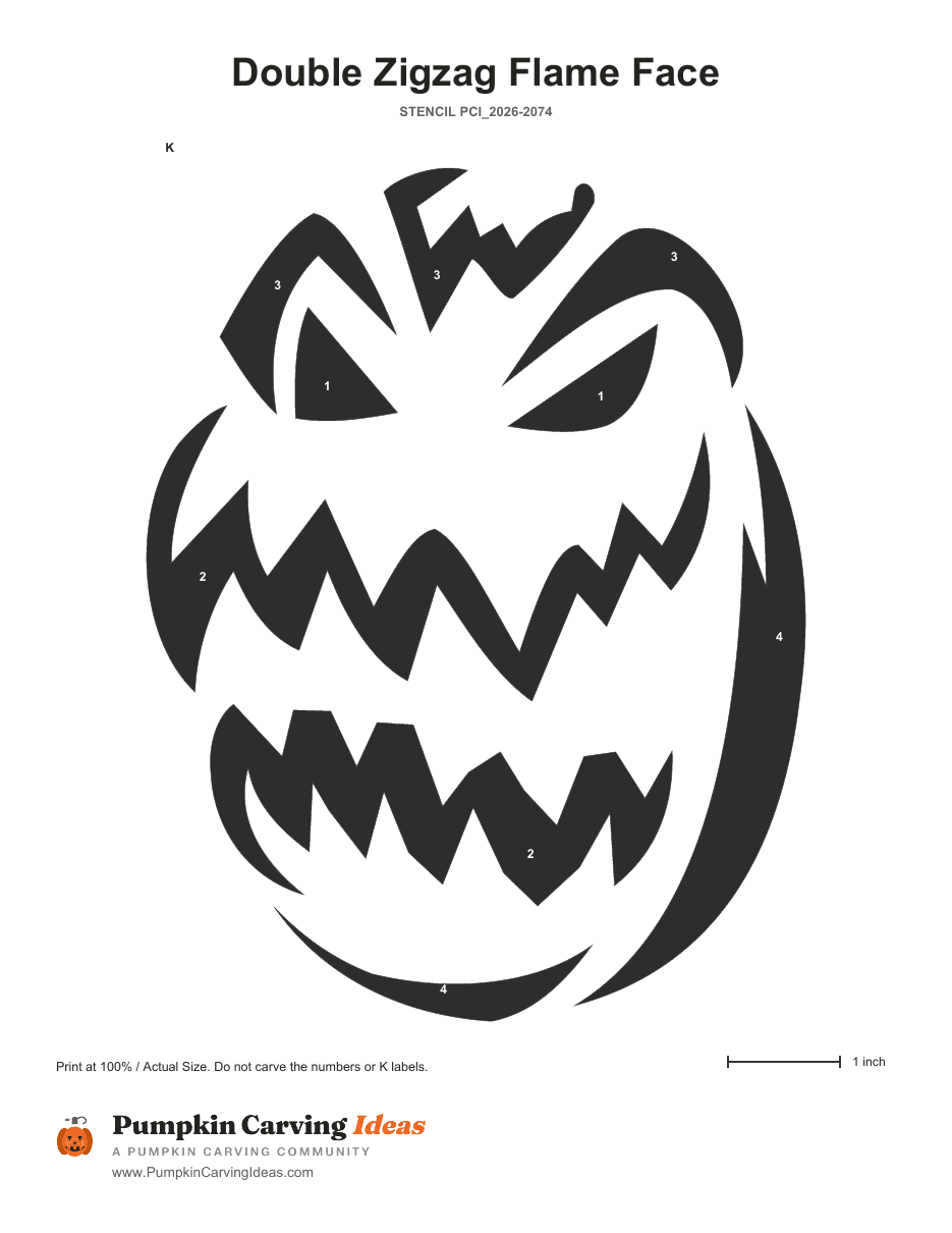 Flame-Eyed Fiend printable pattern