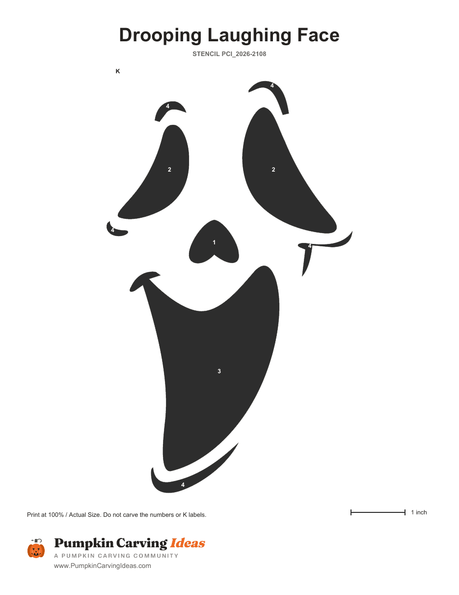 The Wailing Howl printable pattern