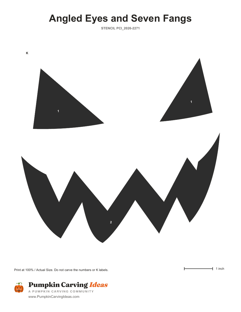 The Sinister Snarl printable pattern