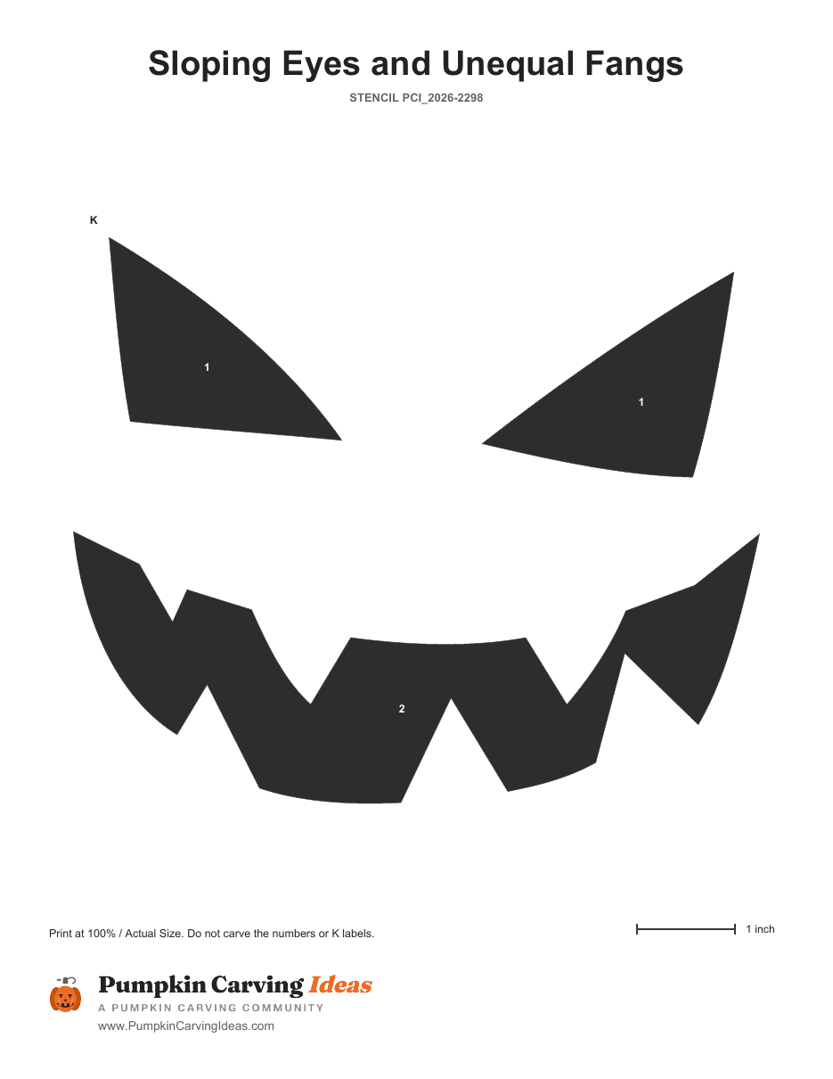 Midnight Menace printable pattern