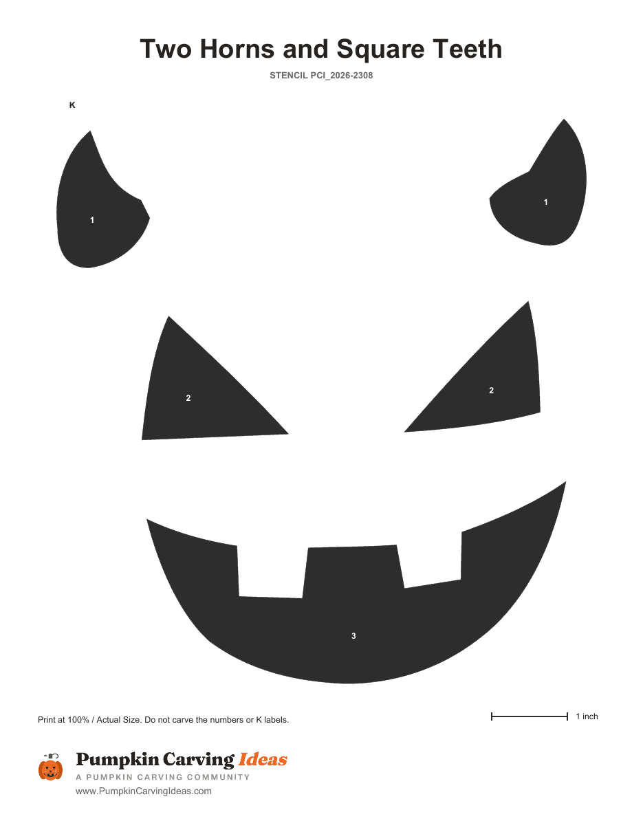 The Grinning Imp printable pattern