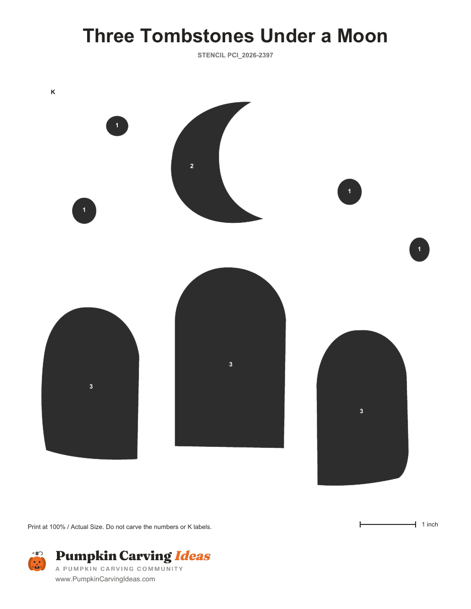 Graveyard Shift printable pattern