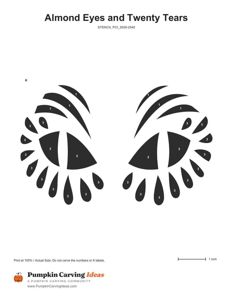 The Mystic Gaze printable pattern
