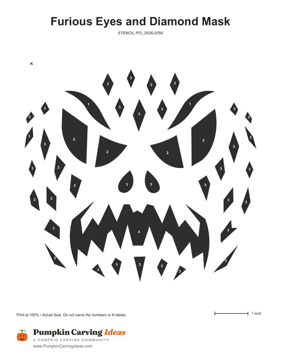 The Scaled Fury printable pattern