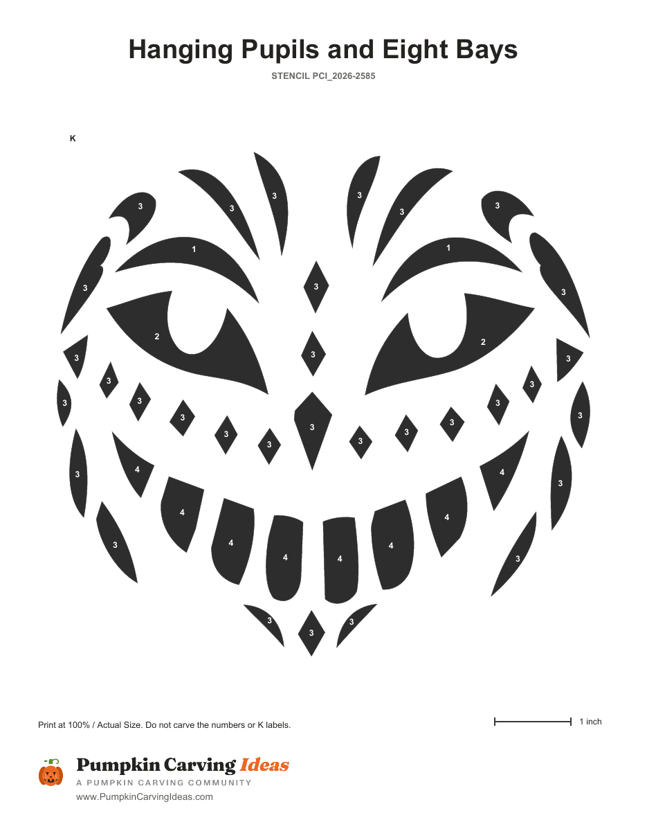 The Knowing Grin printable pattern