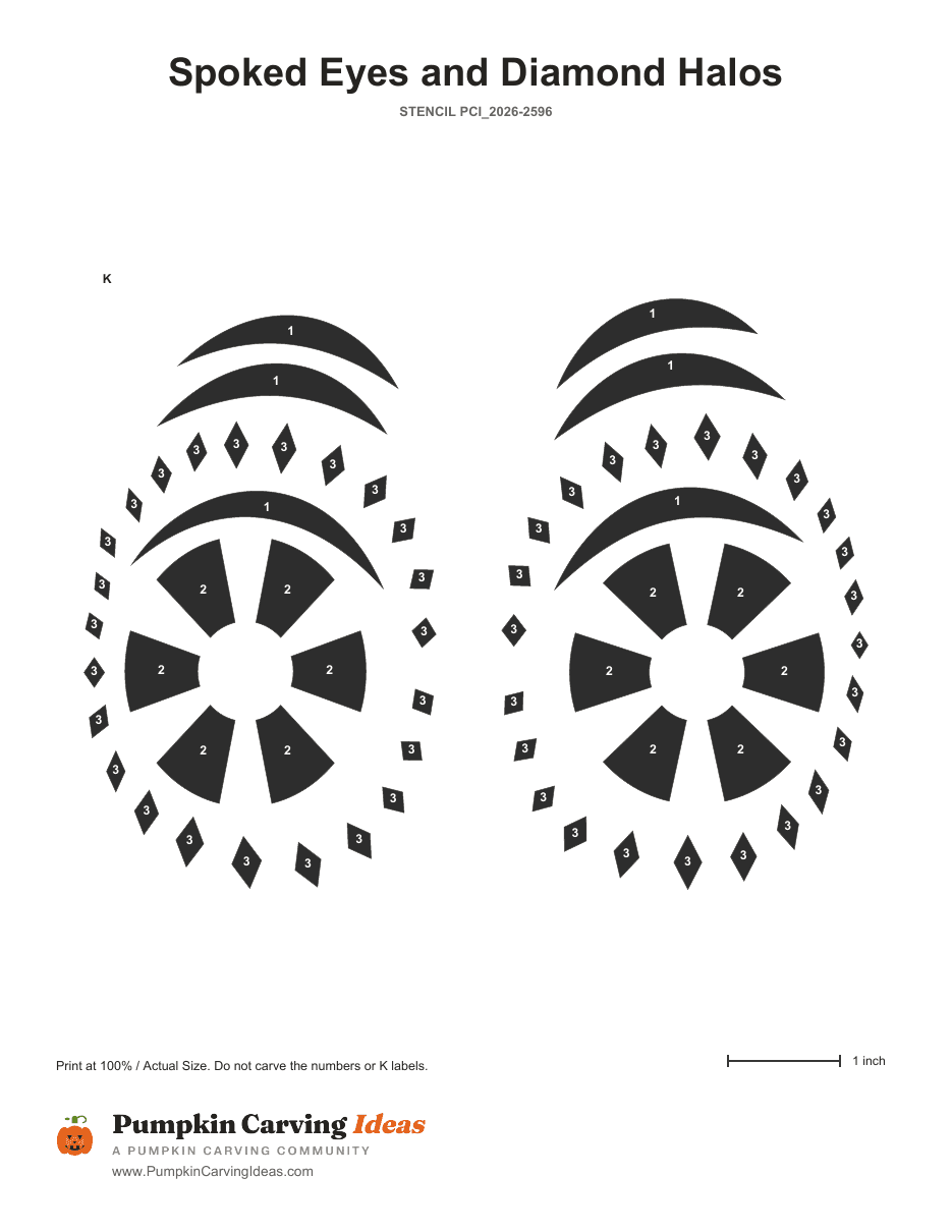 The Hypnotist printable pattern