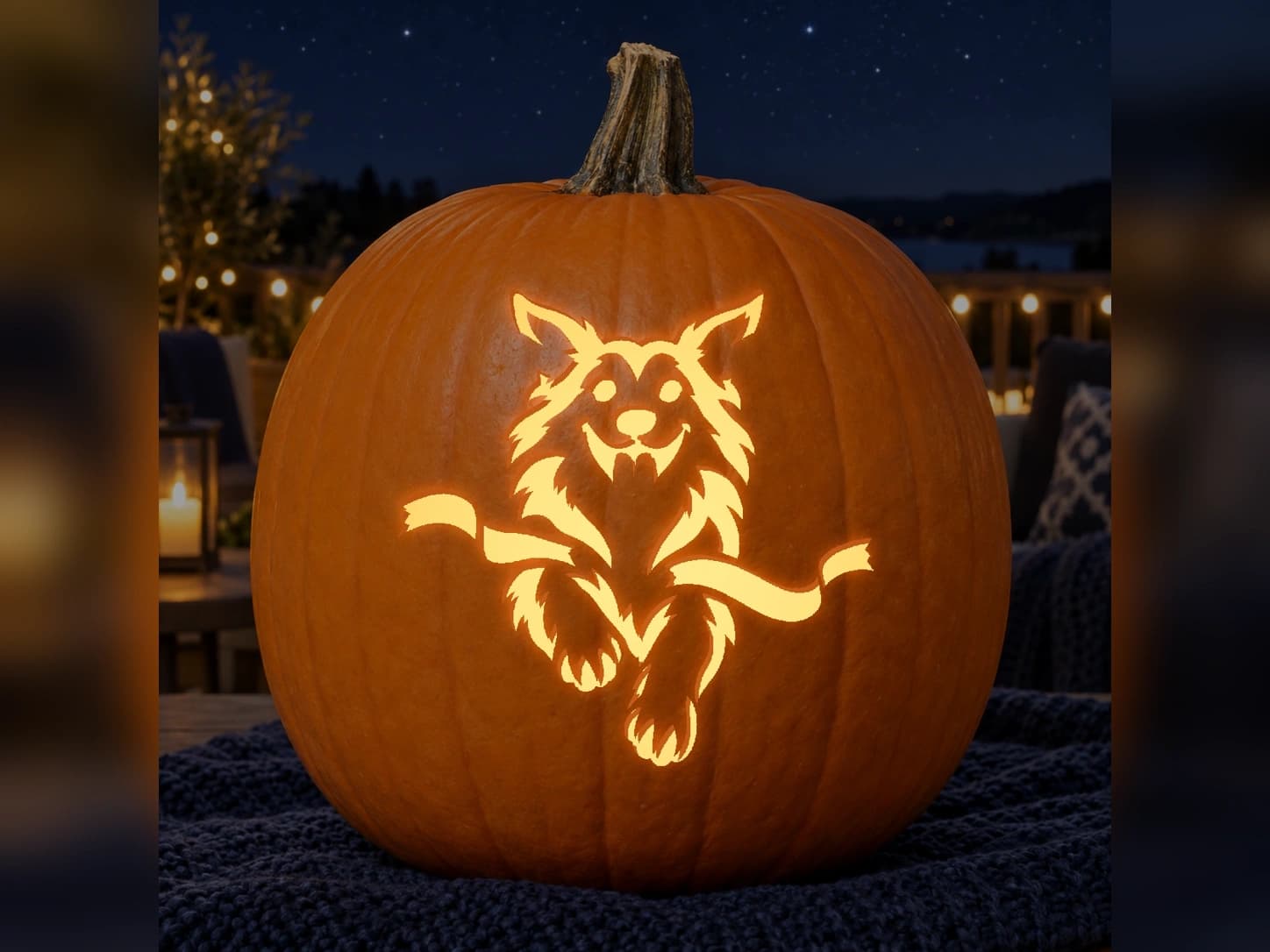 Unscheduled Olympian pumpkin stencil